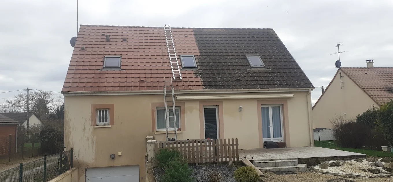 couvreur Montargis pour nettoyage de toiture et démoussage